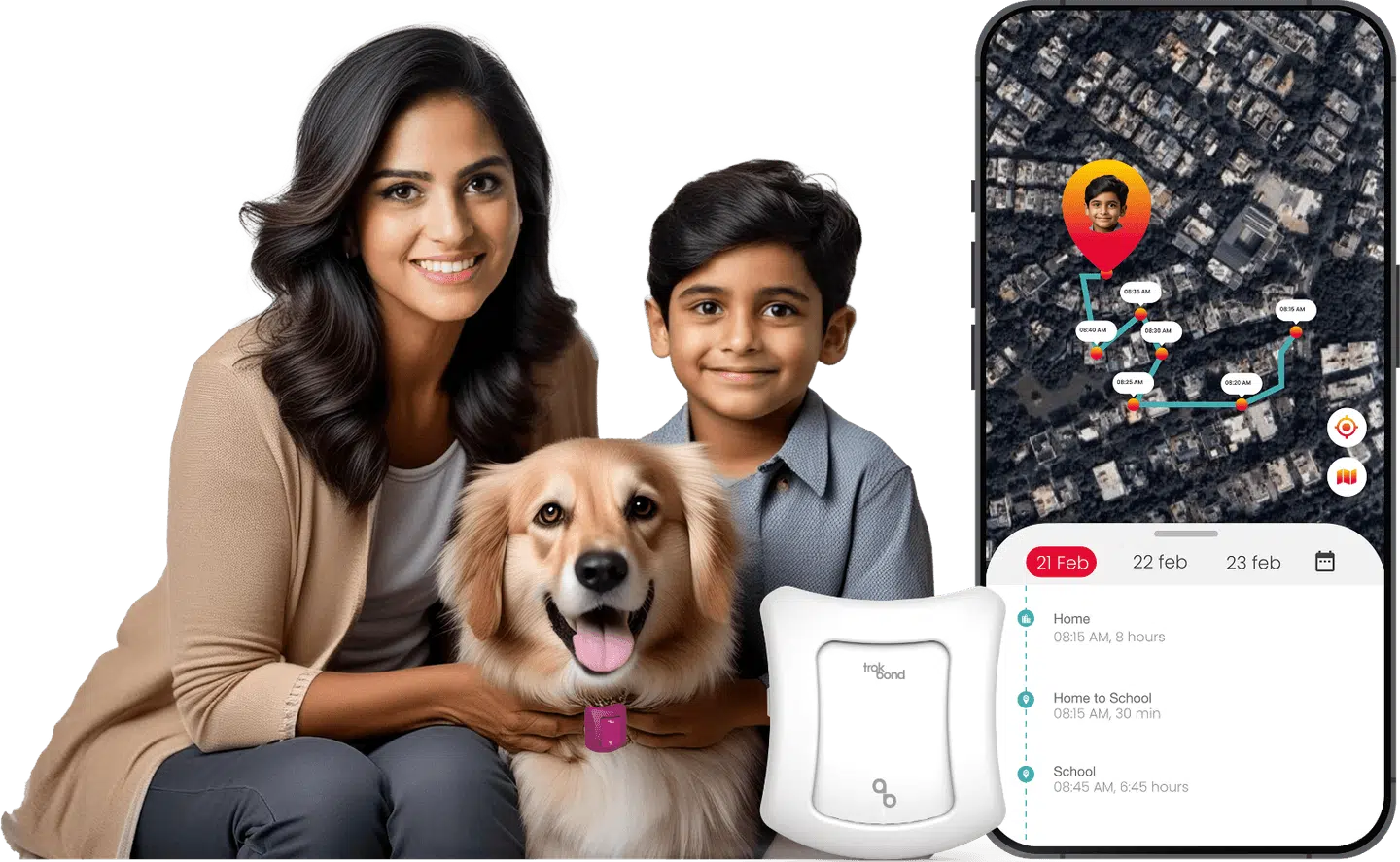 Trakbond presents a GPS Tracker for Kids to Ensure Safety and Peace of Mind