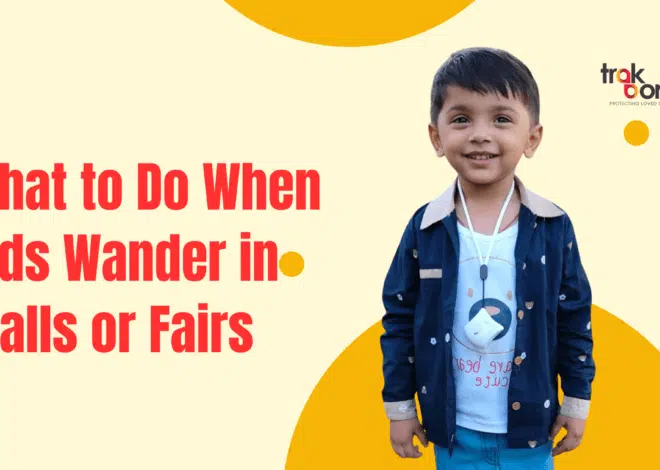 What to Do When Kids Wander in Malls or Fairs