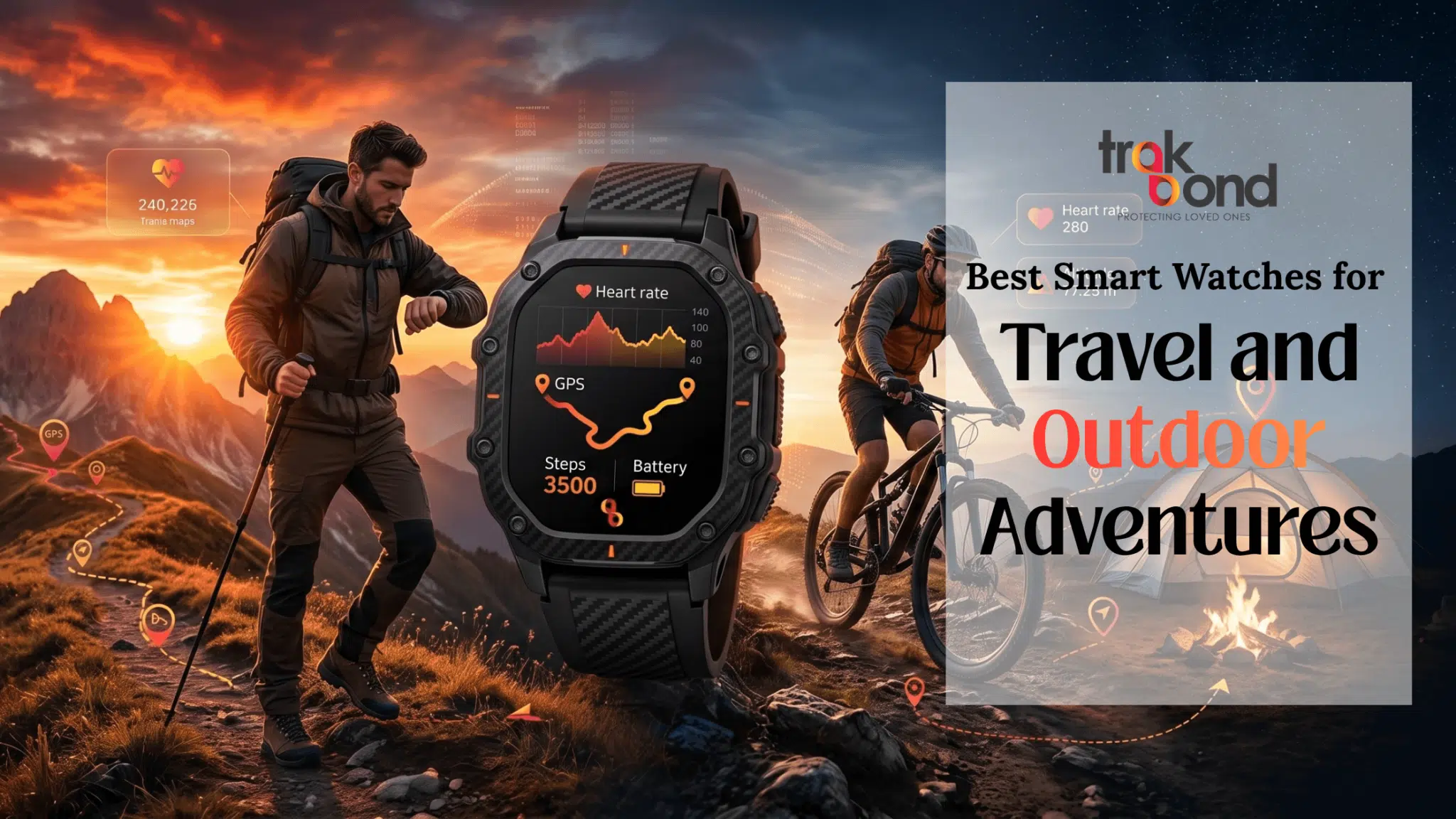 Best Smart Watches for Travel and Outdoor Adventures