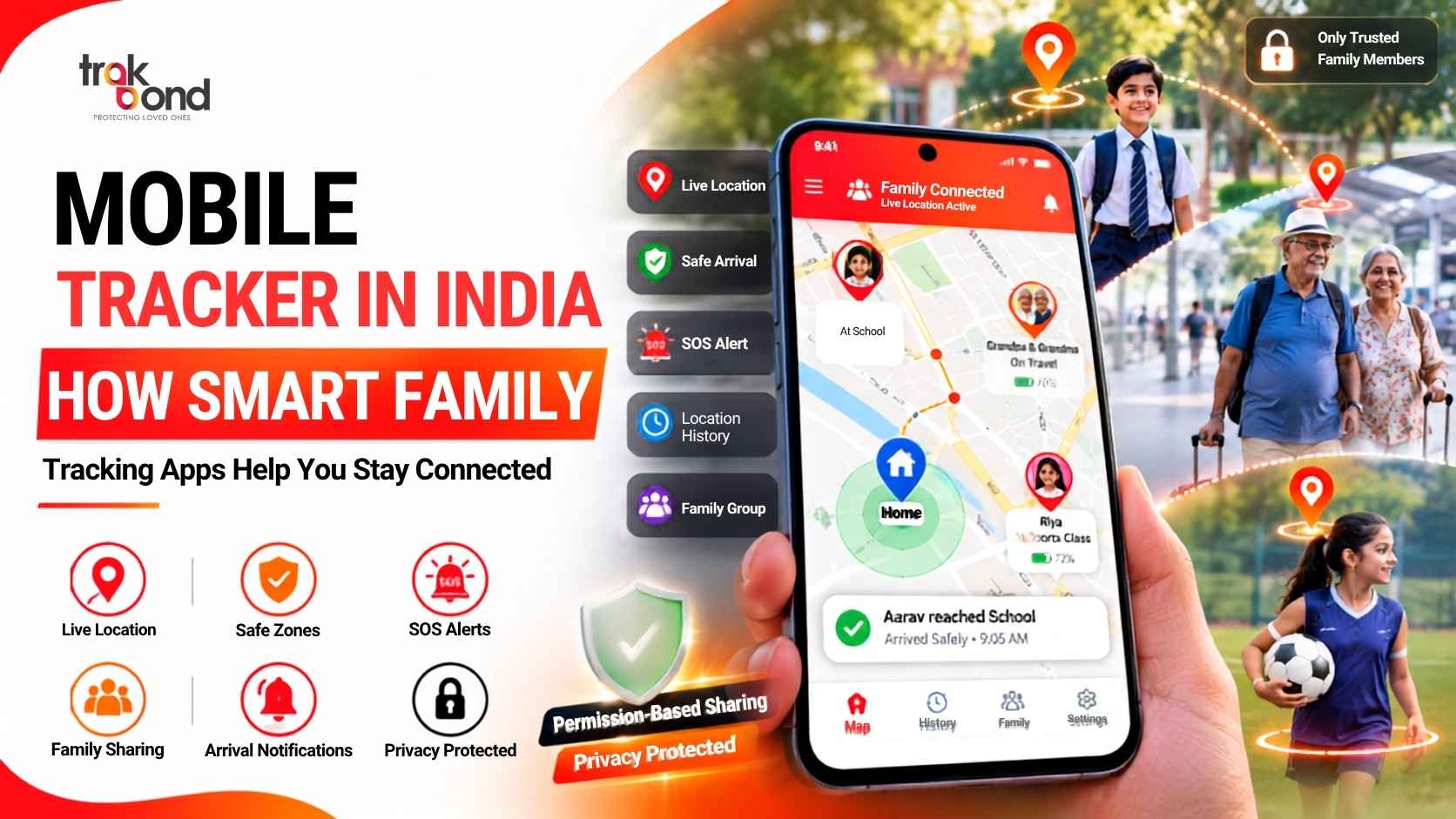 Mobile Tracker in India: How Smart Family Tracking Apps Help You Stay Connected