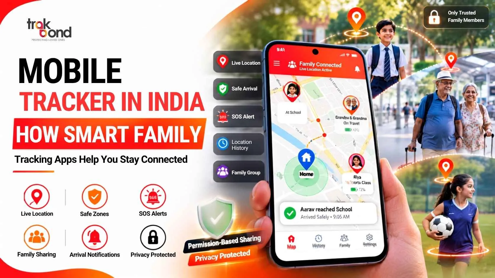 Mobile Tracker in India: How Smart Family Tracking Apps Help You Stay Connected