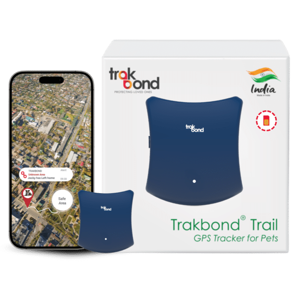trakbond product trailx pets blue transparent box img