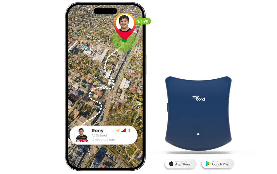 trakbond device with app 3
