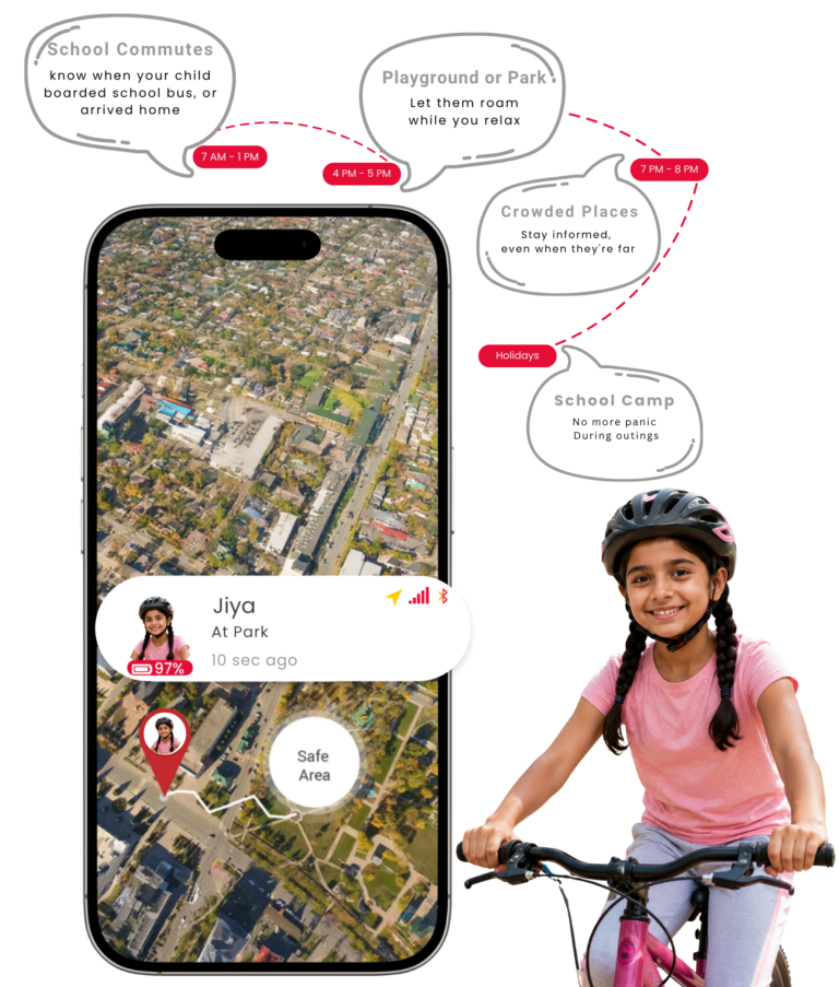 Trakbond | India's smartest and tiniest GPS Tracker for Kids in 2026