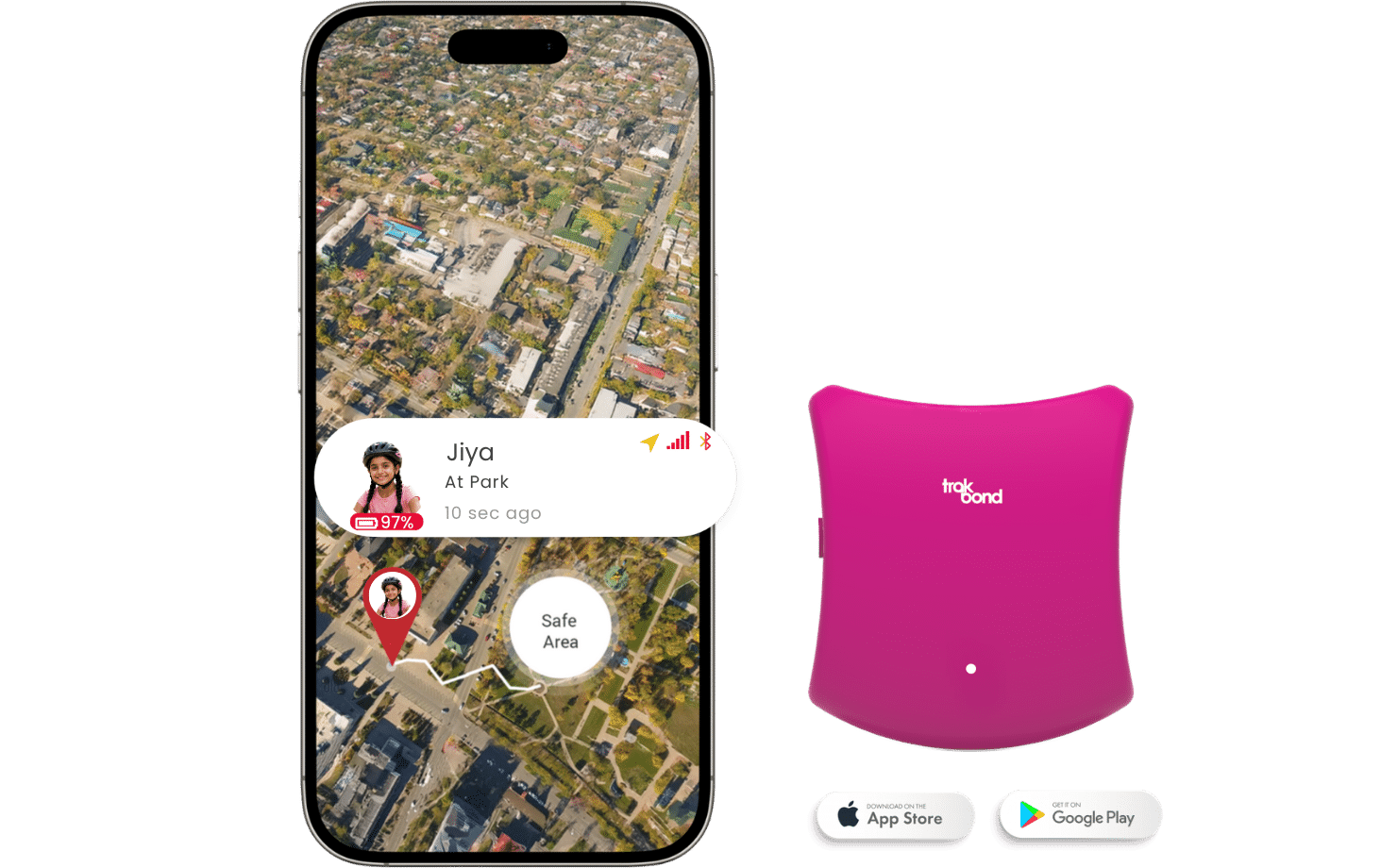 trakbond device with app 2